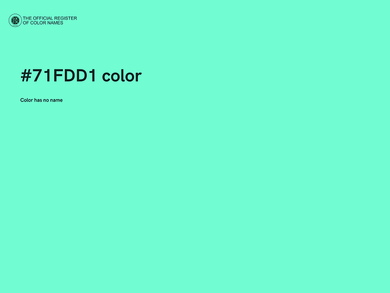 #71FDD1 color image