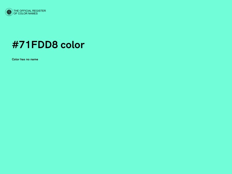 #71FDD8 color image