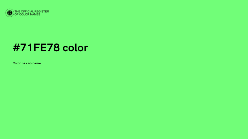 #71FE78 color image