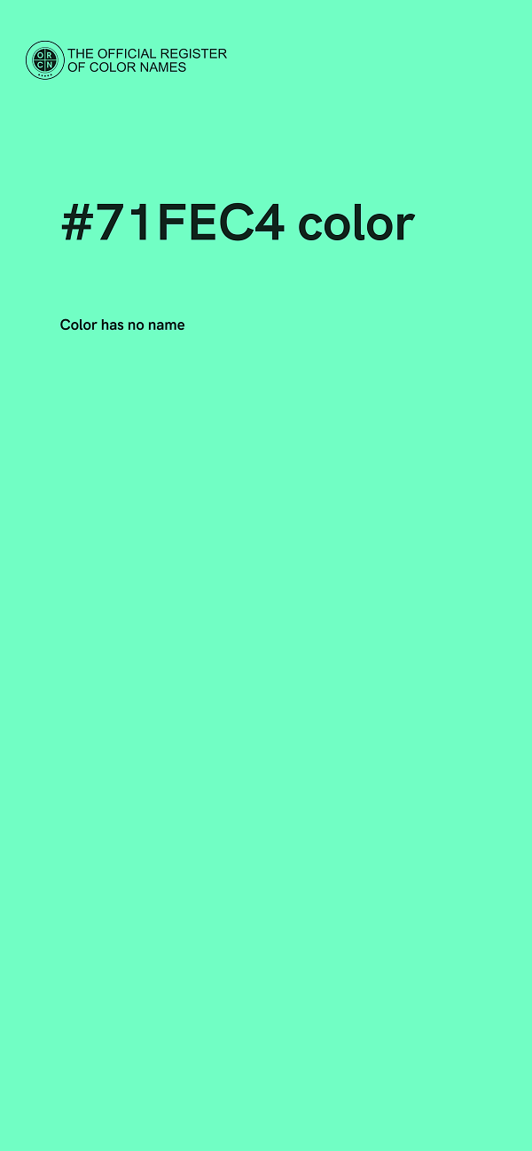 #71FEC4 color image