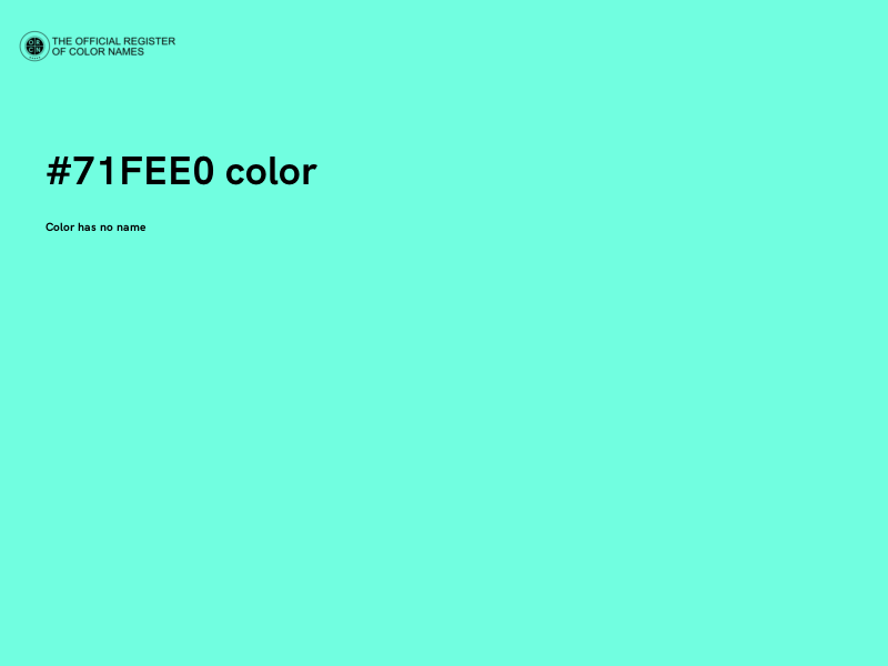 #71FEE0 color image