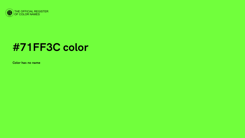 #71FF3C color image