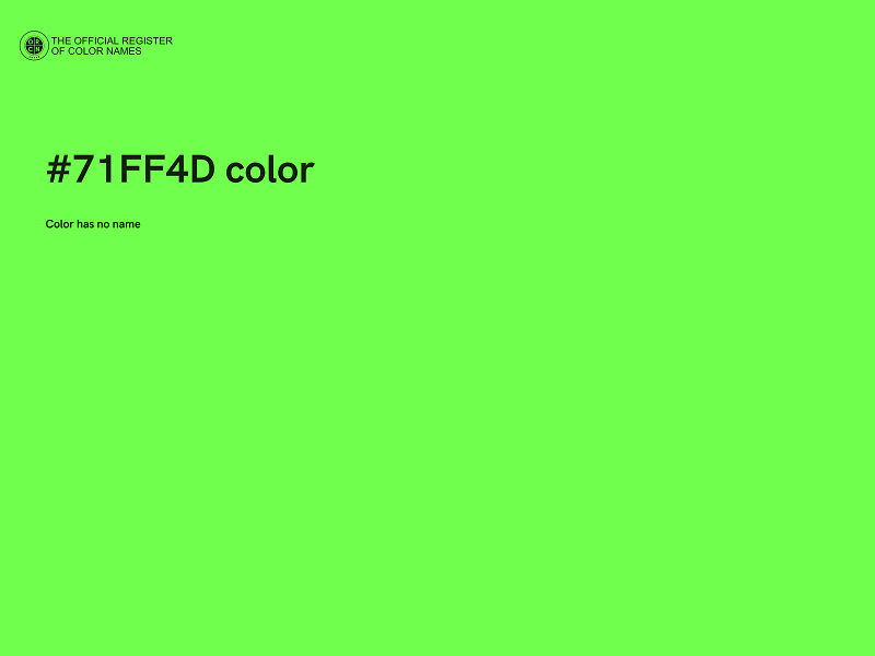 #71FF4D color image