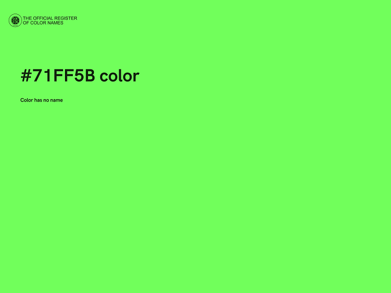 #71FF5B color image