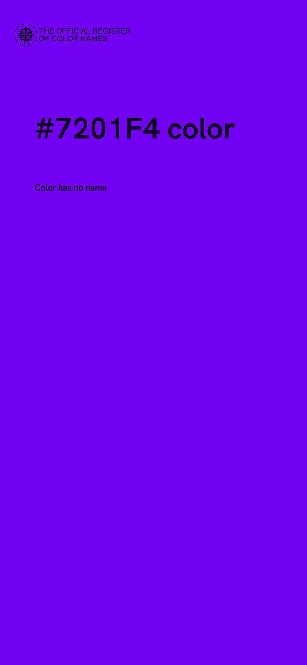 #7201F4 color image