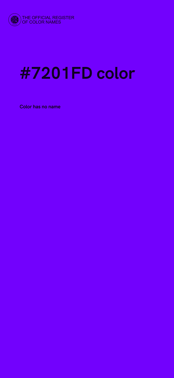 #7201FD color image