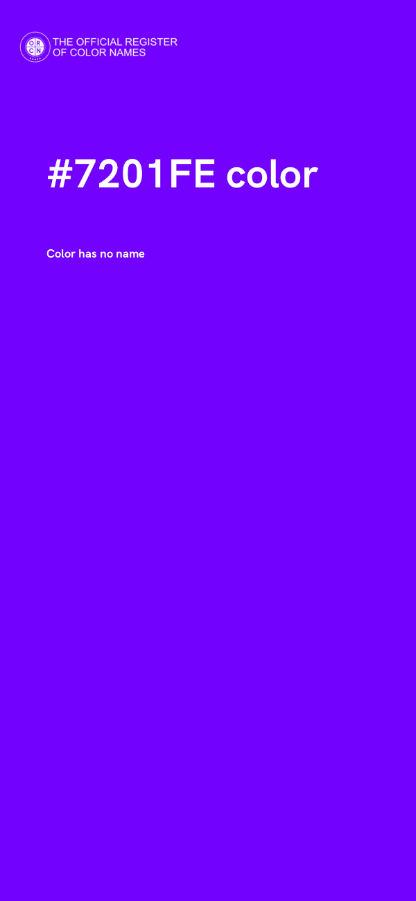 #7201FE color image
