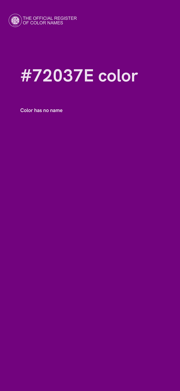 #72037E color image