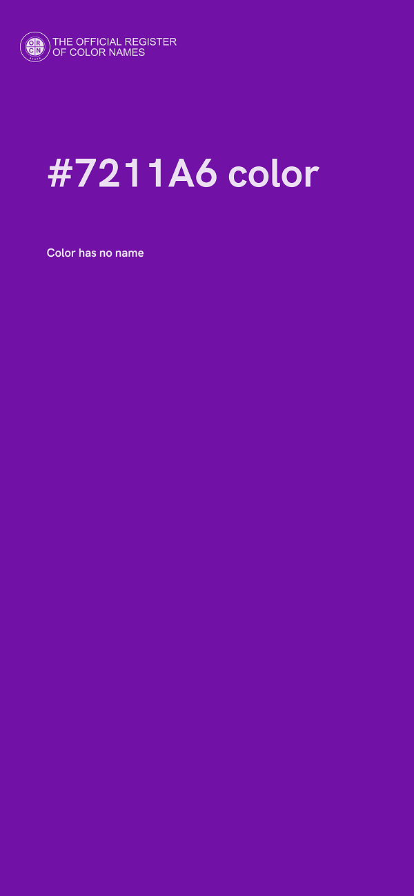 #7211A6 color image