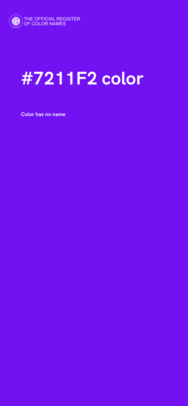 #7211F2 color image