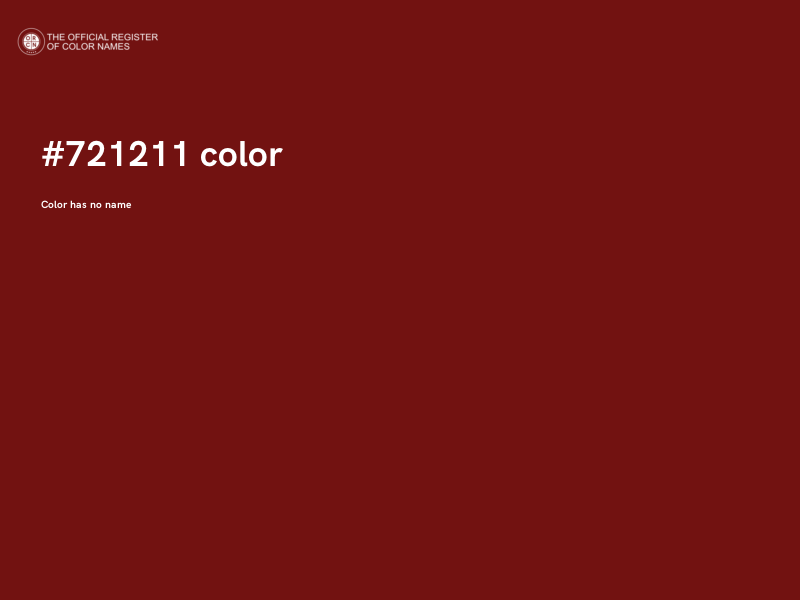 #721211 color image