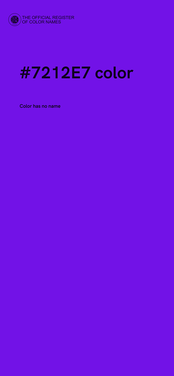 #7212E7 color image