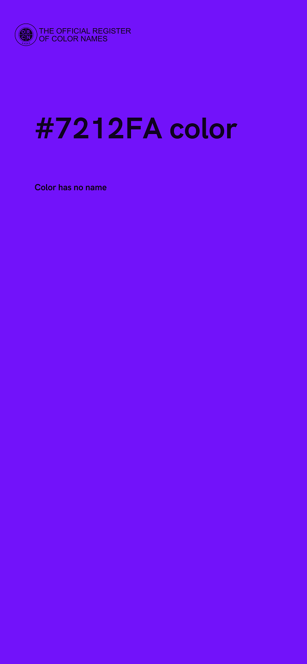 #7212FA color image