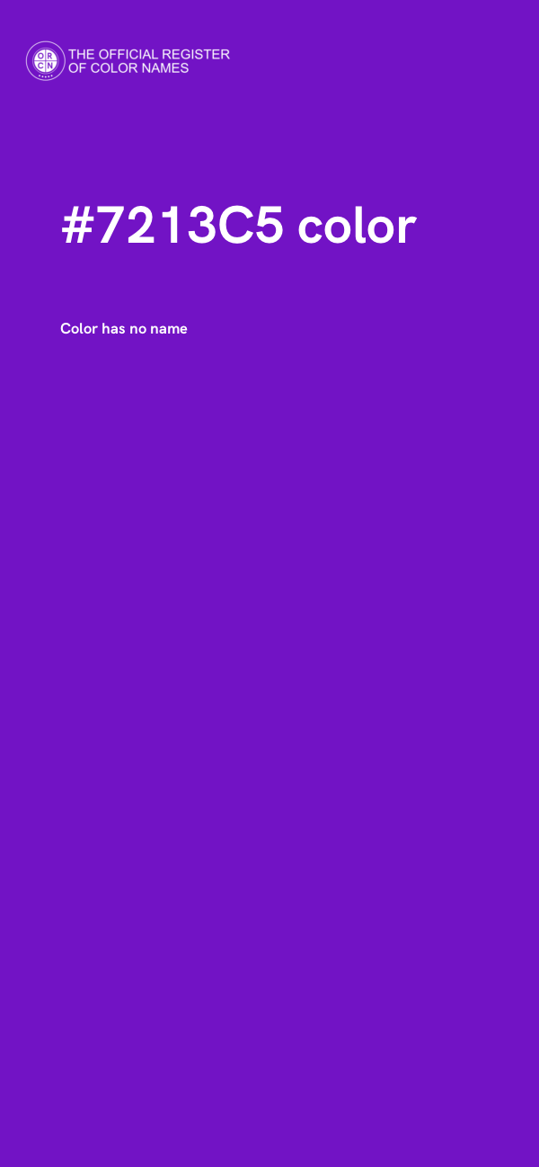 #7213C5 color image