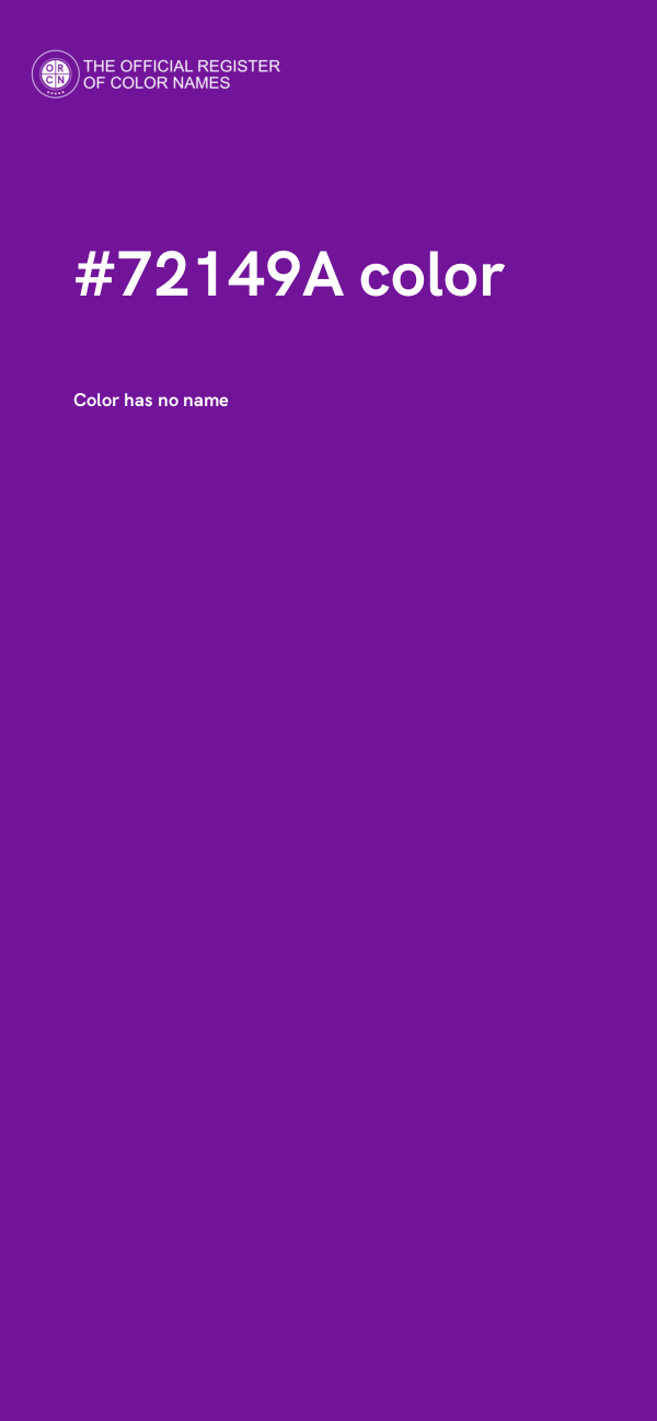 #72149A color image