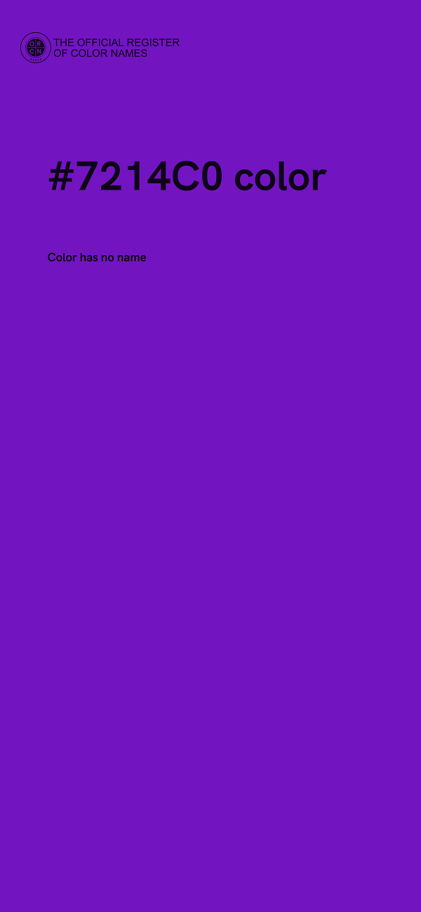 #7214C0 color image