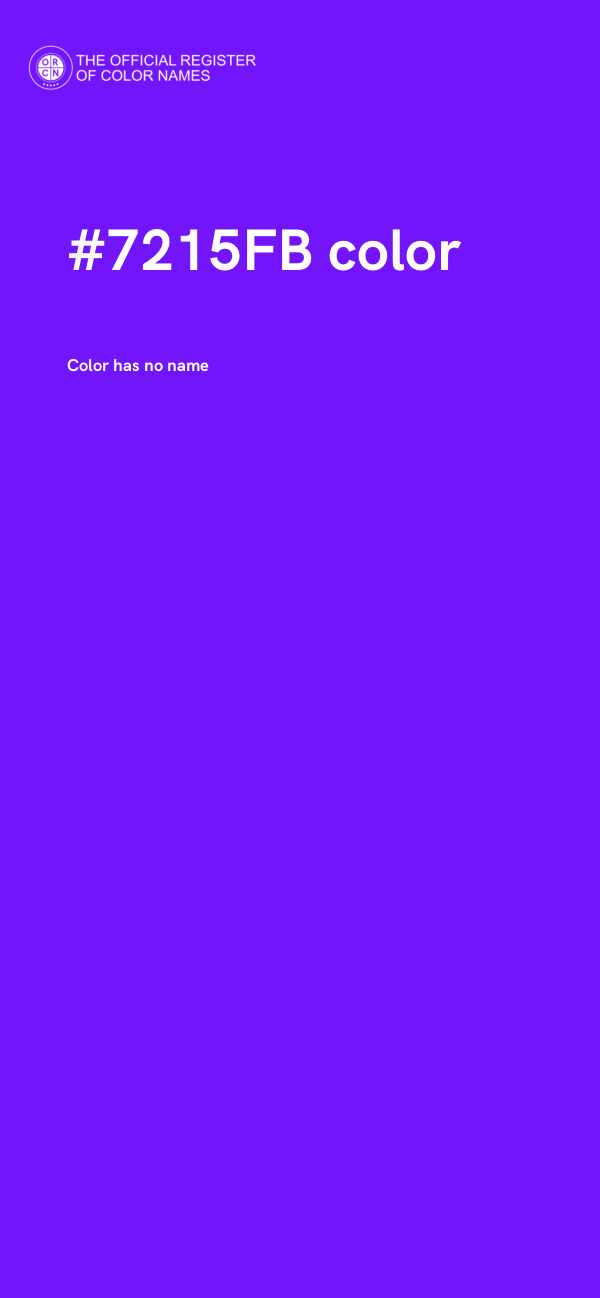 #7215FB color image