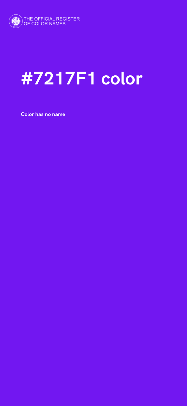 #7217F1 color image