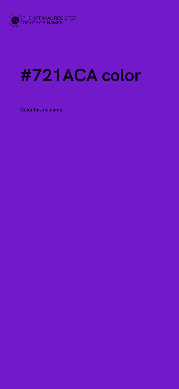 #721ACA color image