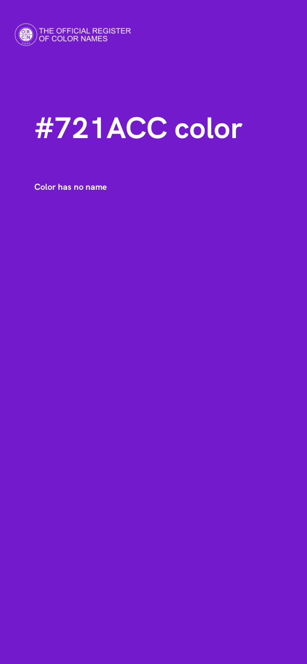 #721ACC color image