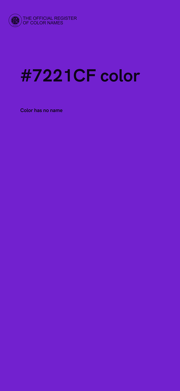 #7221CF color image