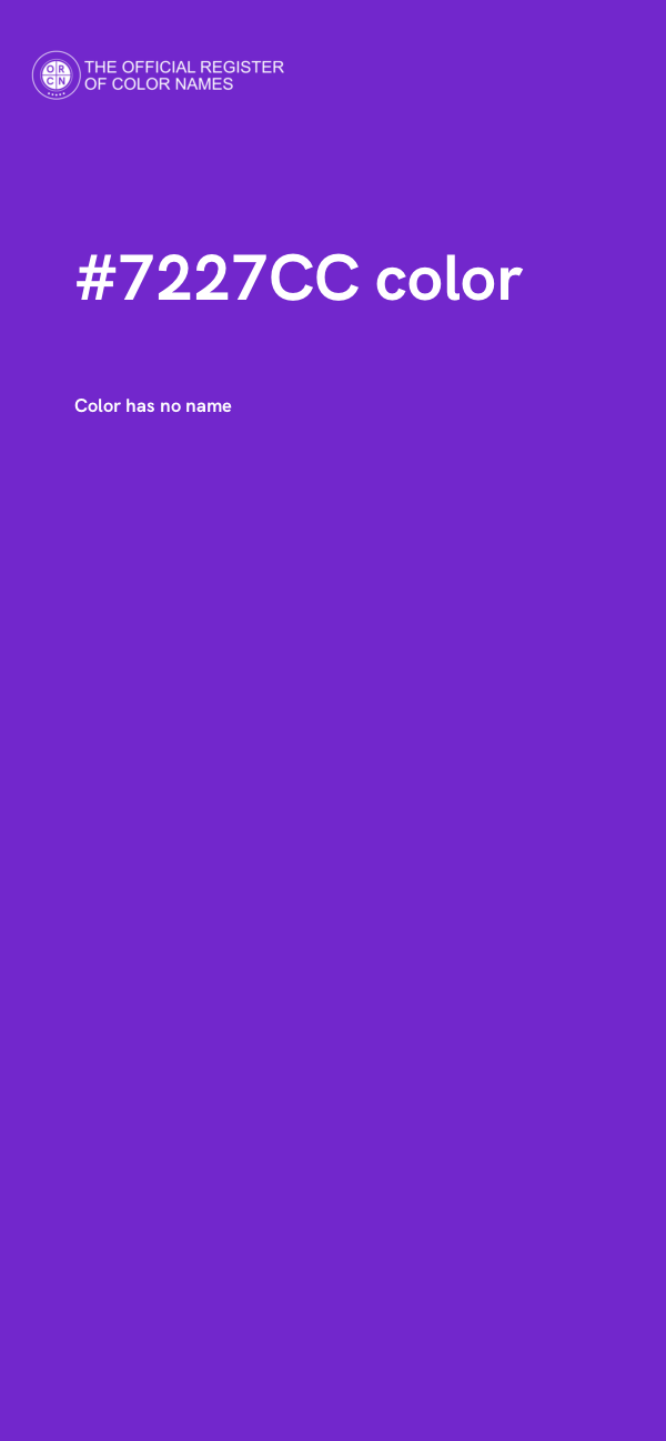 #7227CC color image