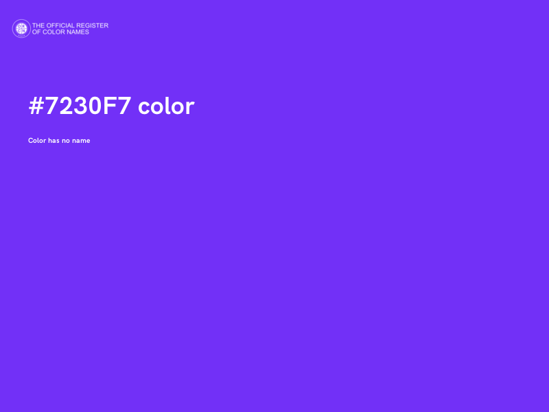 #7230F7 color image