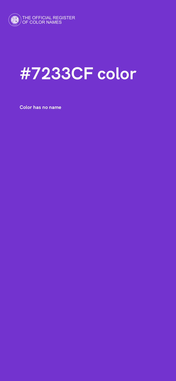 #7233CF color image