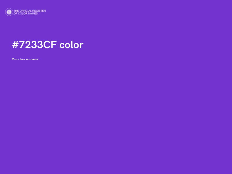 #7233CF color image