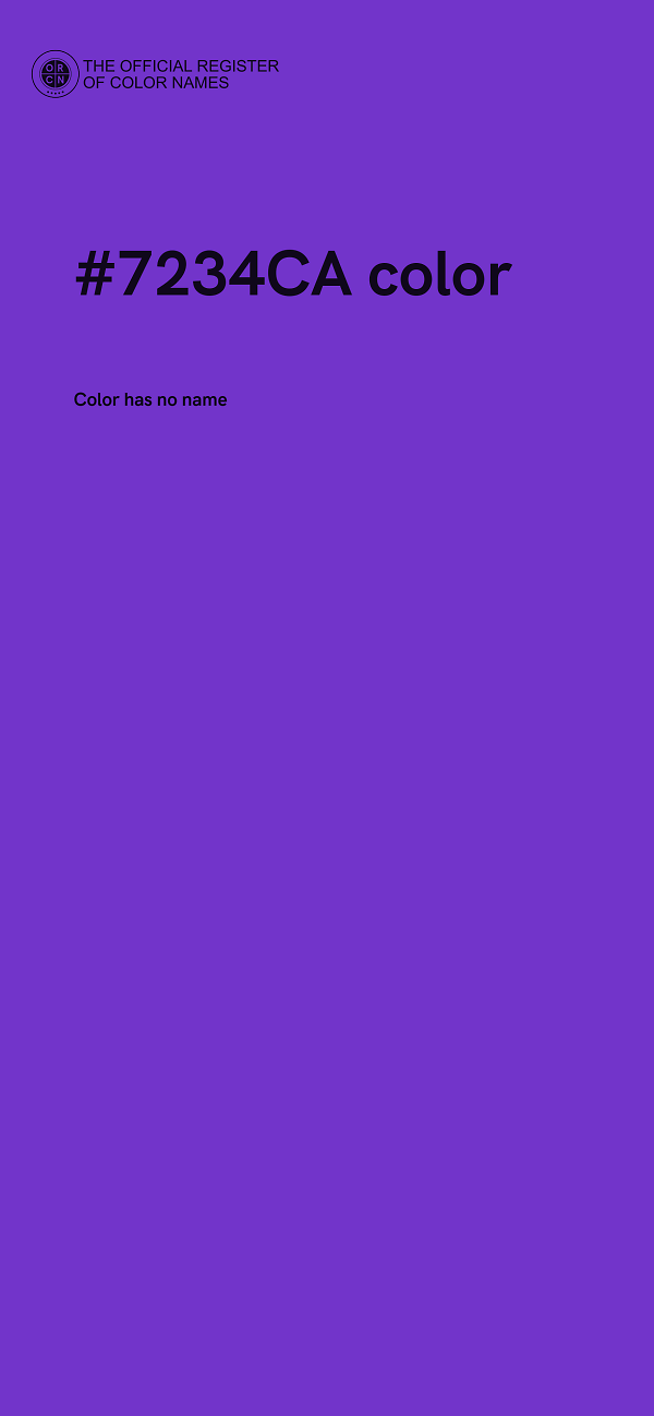 #7234CA color image