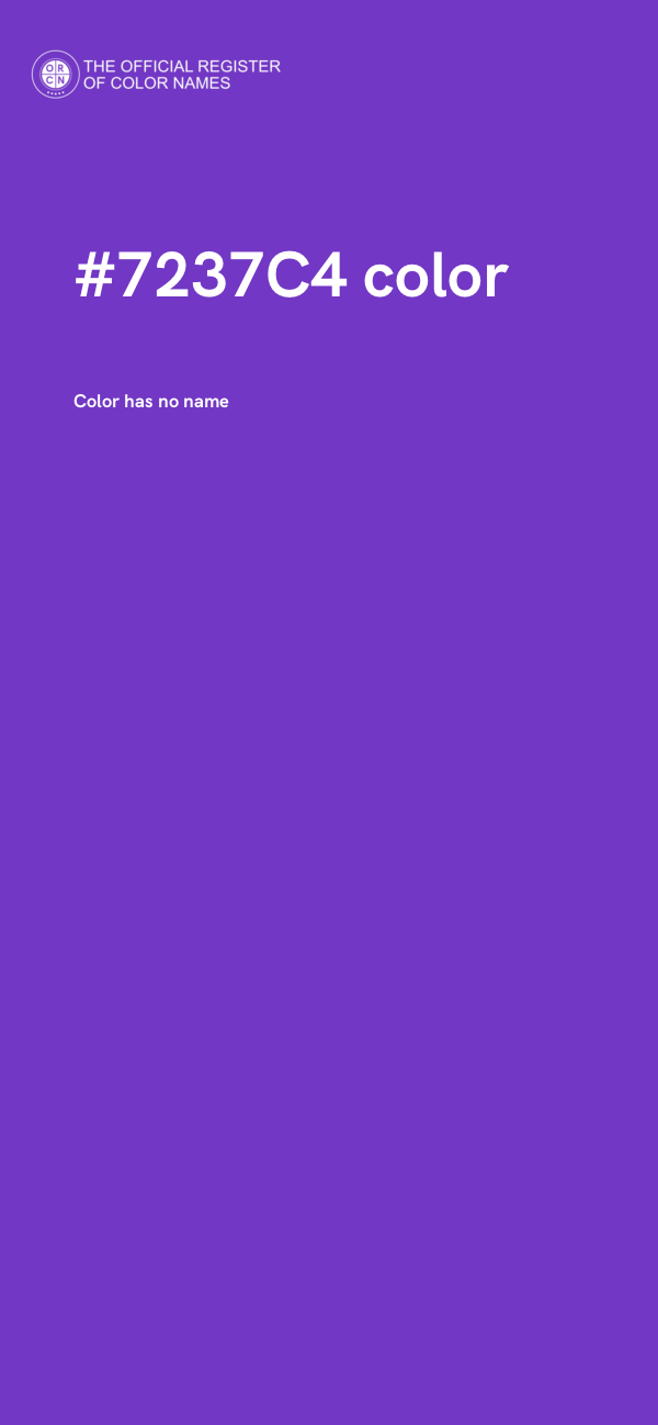 #7237C4 color image