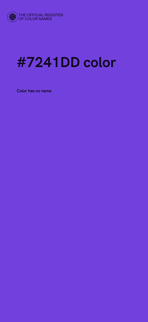 #7241DD color image