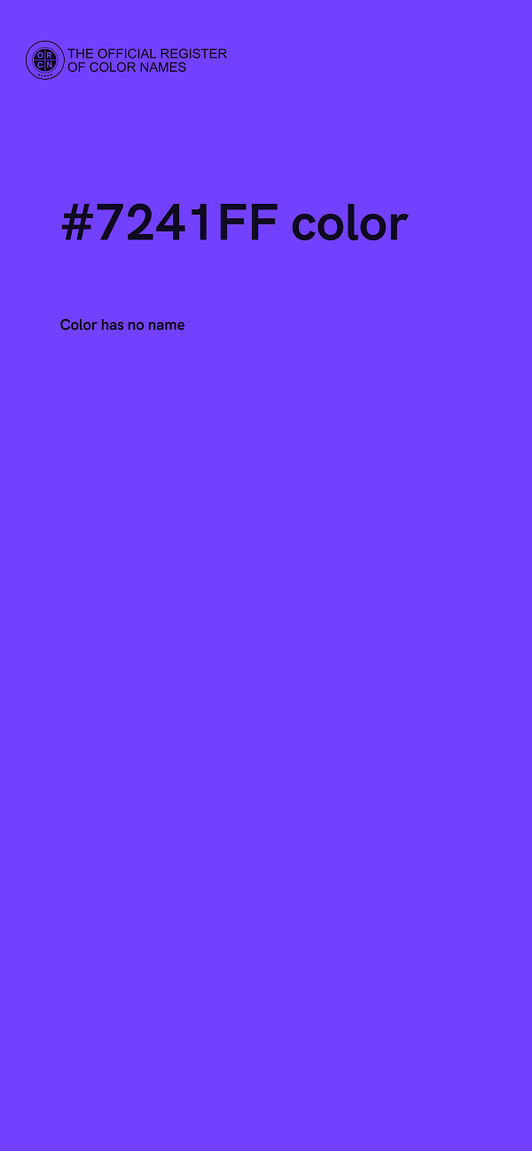 #7241FF color image