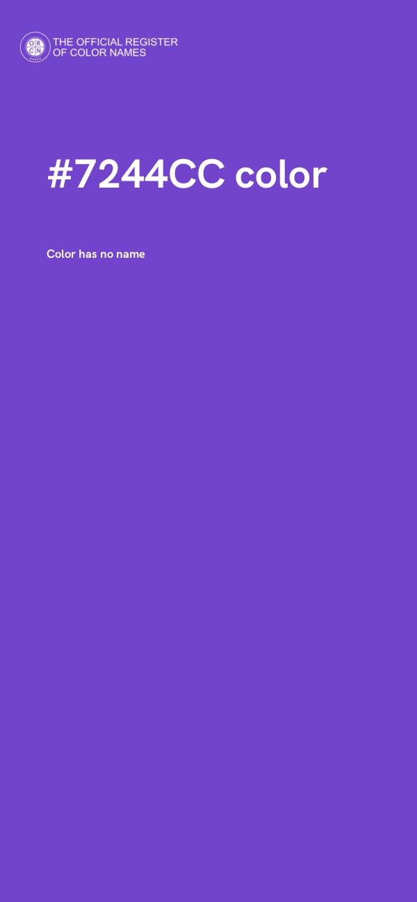 #7244CC color image