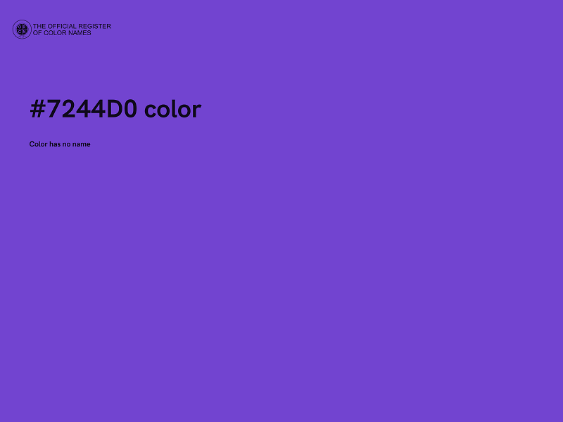 #7244D0 color image