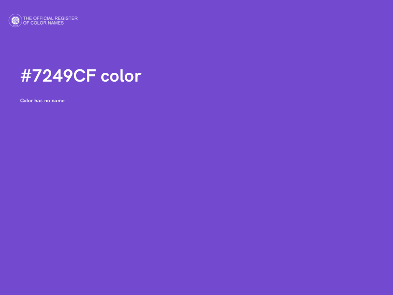 #7249CF color image