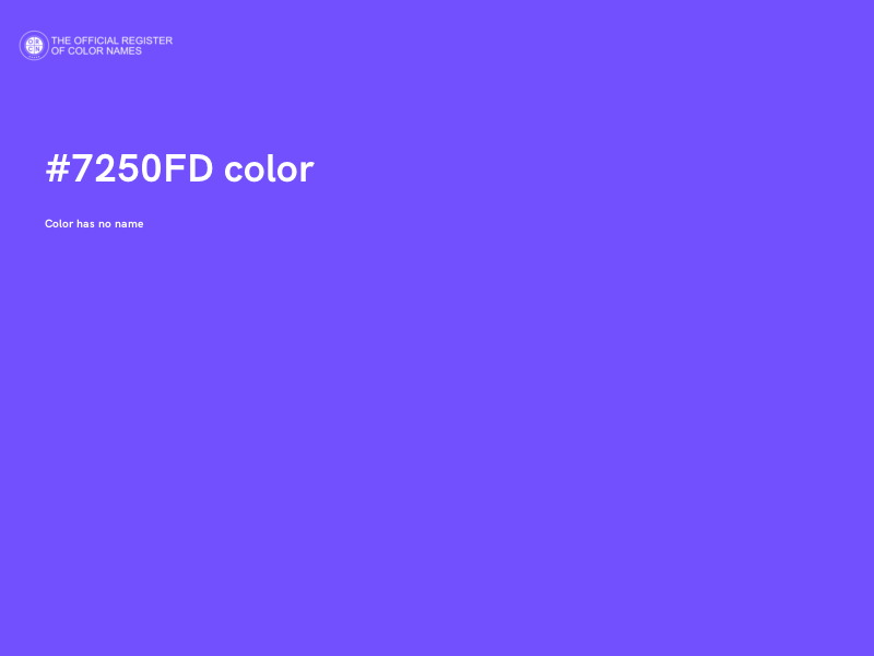 #7250FD color image