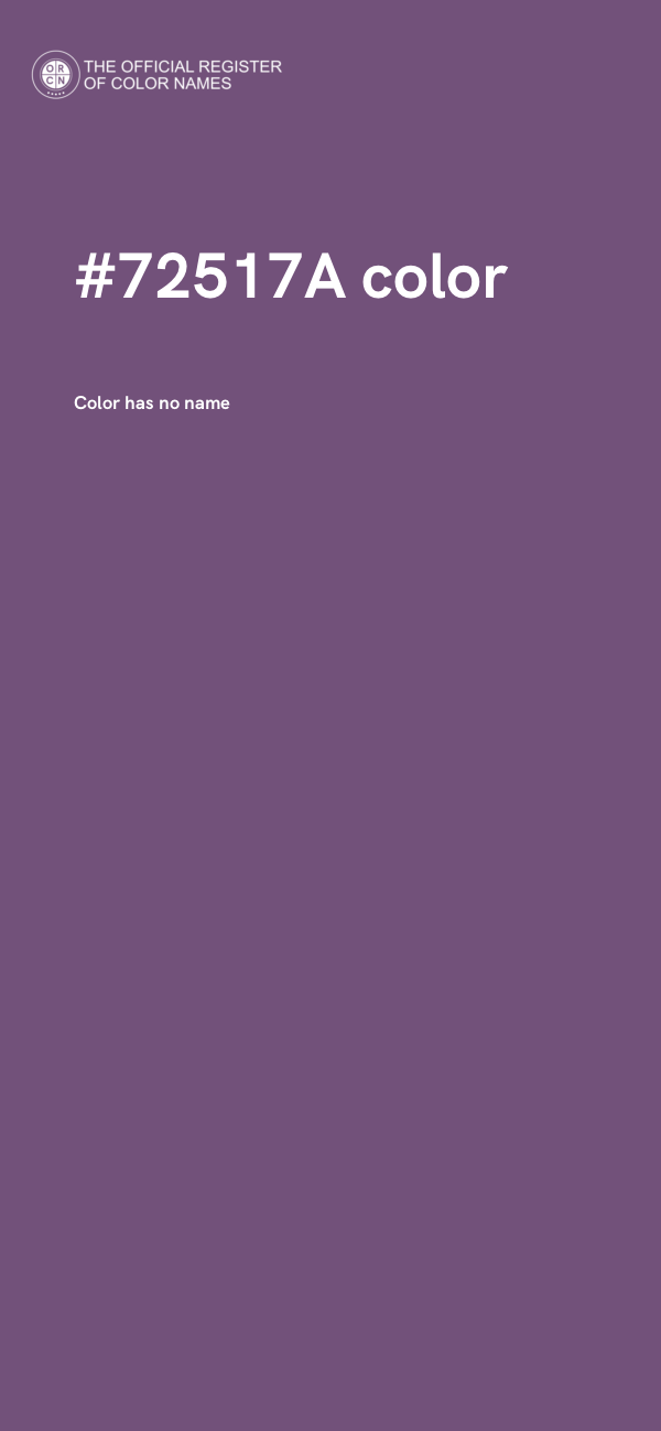 #72517A color image
