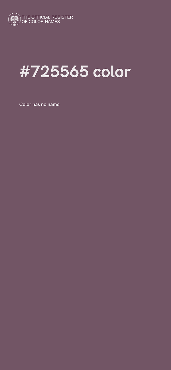 #725565 color image