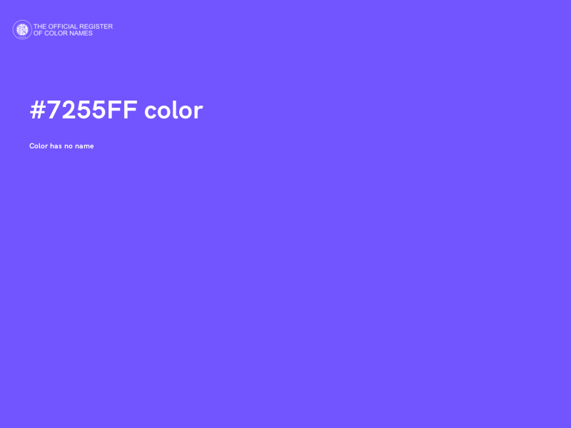#7255FF color image