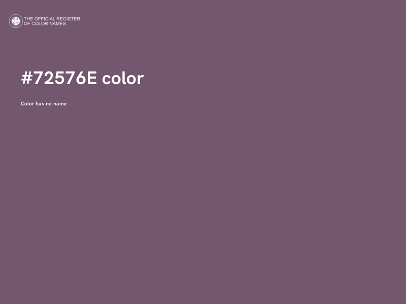 #72576E color image