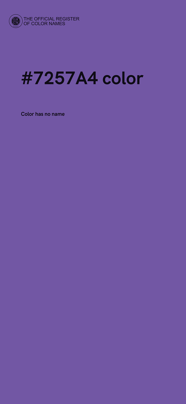 #7257A4 color image