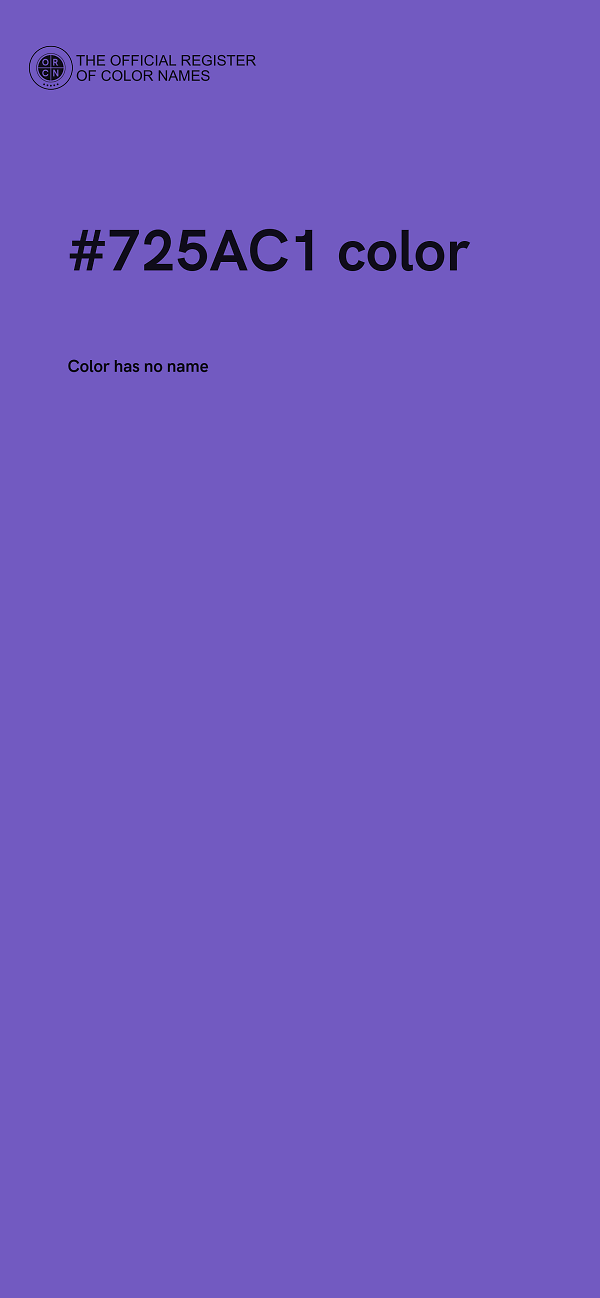 #725AC1 color image