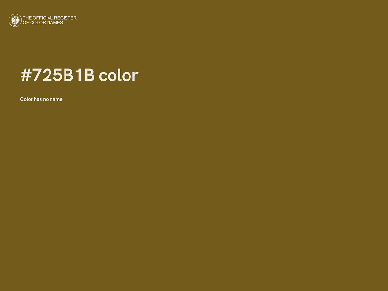 #725B1B color image