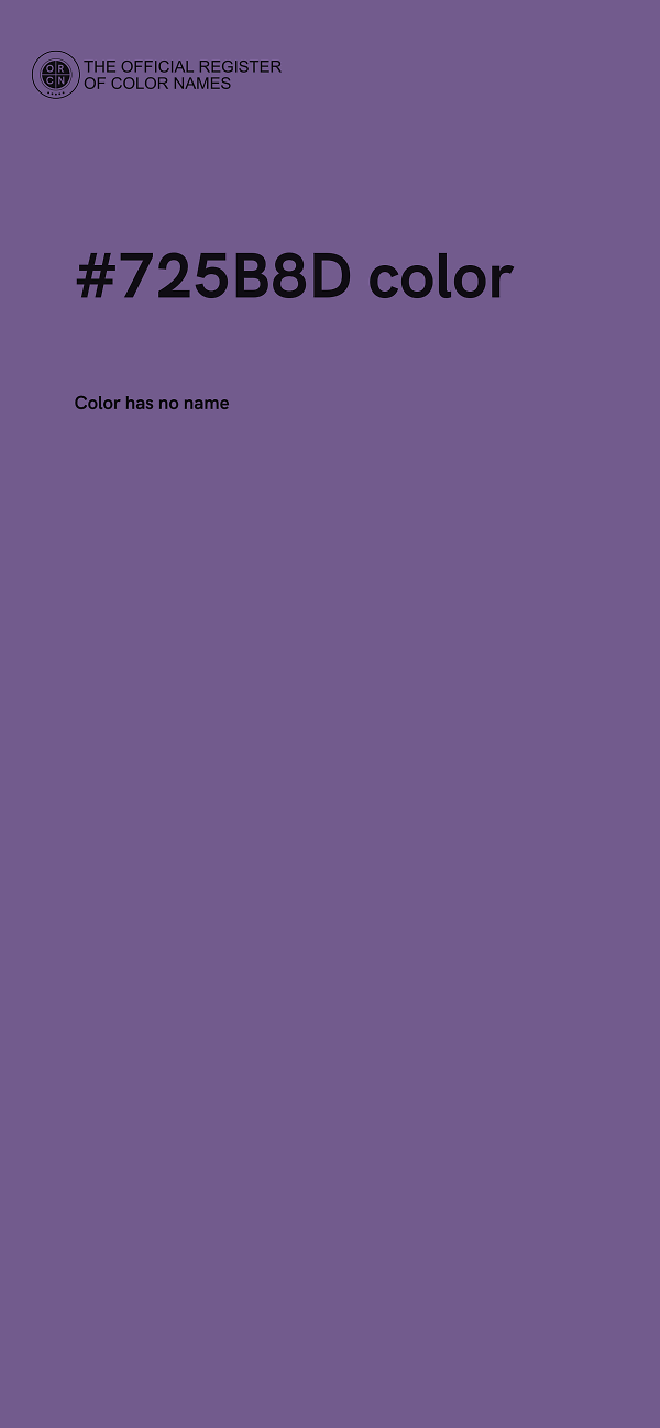#725B8D color image