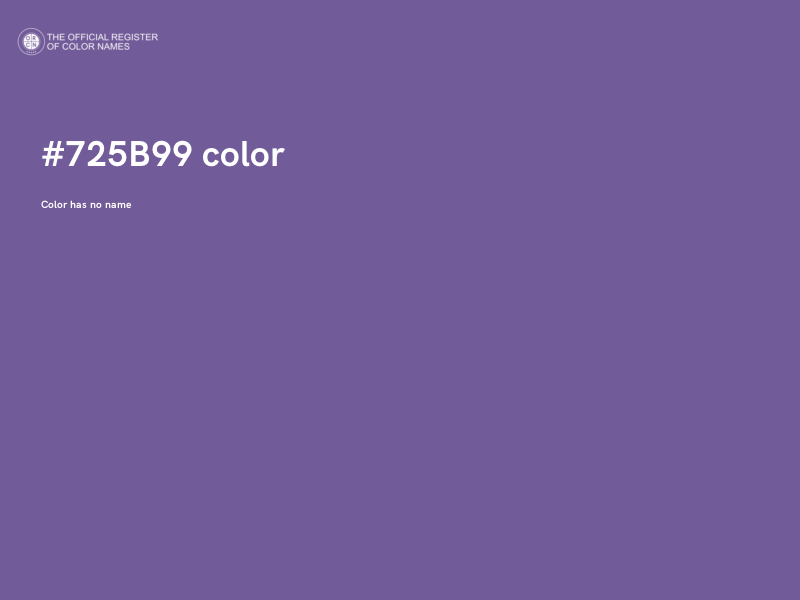 #725B99 color image