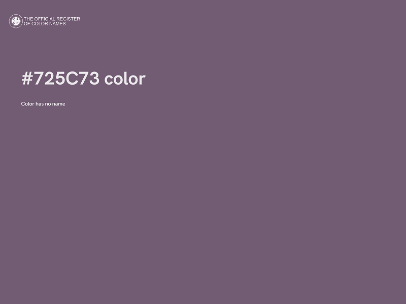 #725C73 color image