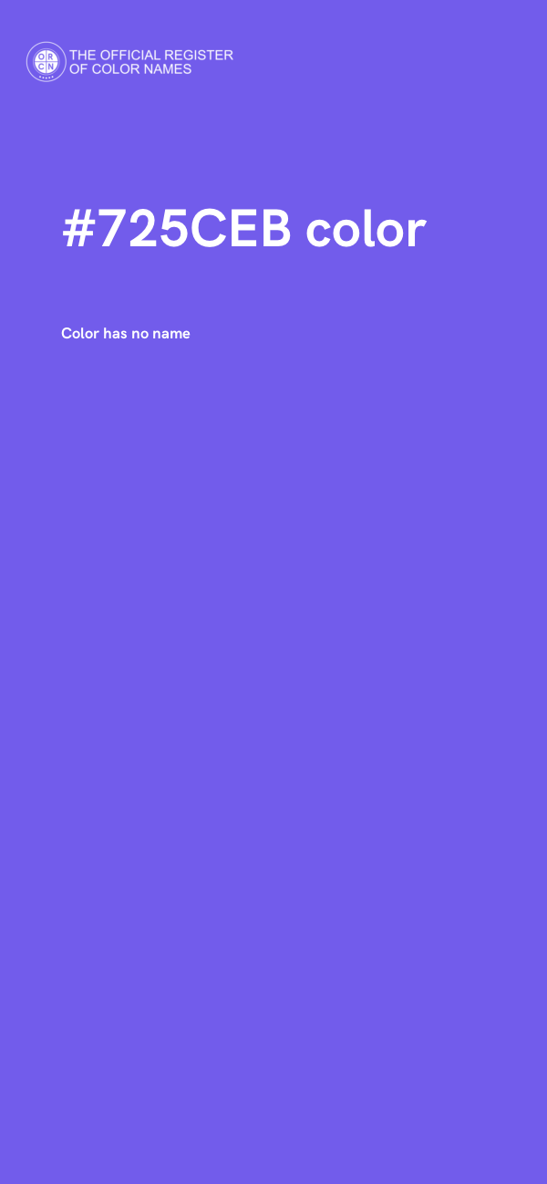 #725CEB color image