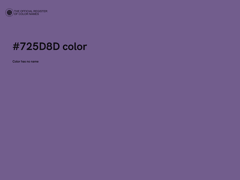 #725D8D color image