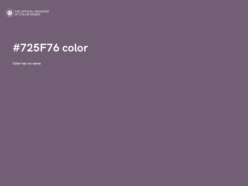 #725F76 color image